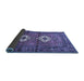 Sideview of Persian Blue Traditional Rug, tr313blu