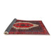 Sideview of Traditional Red Persian Rug, tr314