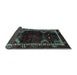 Sideview of Animal Light Blue Traditional Rug, tr3140lblu