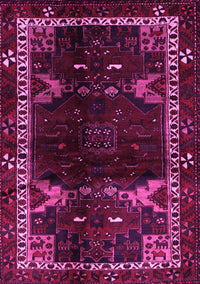 Animal Pink Traditional Rug, tr3140pnk