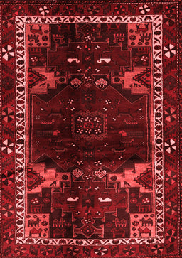 Animal Red Traditional Area Rugs