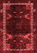 Animal Red Traditional Area Rugs