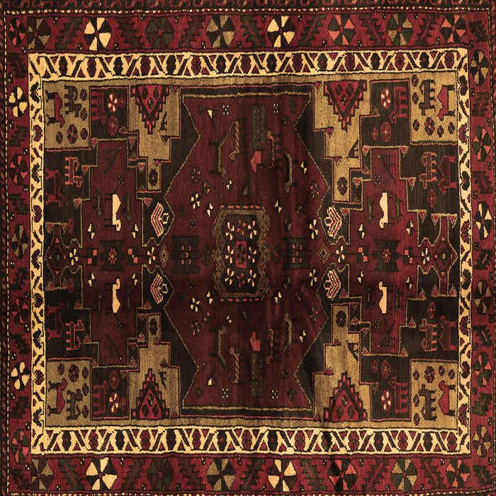 Square Machine Washable Animal Brown Traditional Rug, wshtr3140brn