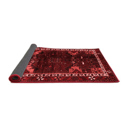 Animal Red Traditional Area Rugs