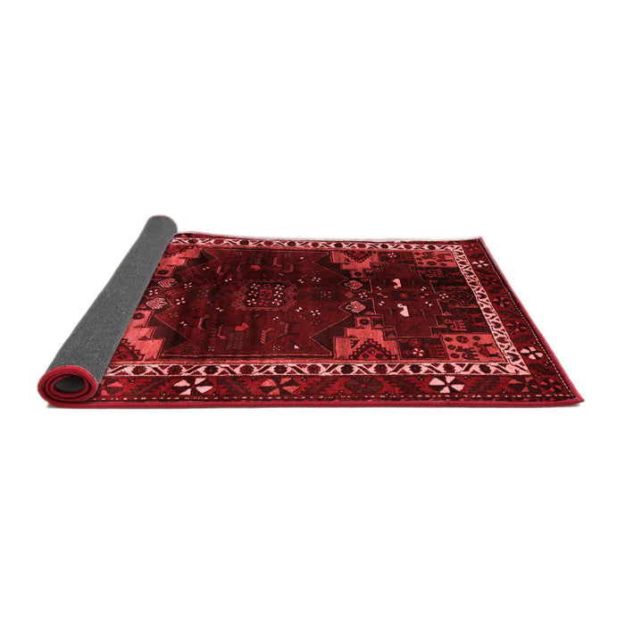 Animal Red Traditional Area Rugs