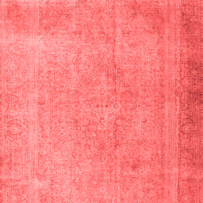 Machine Washable Persian Red Traditional Rug, wshtr3141red