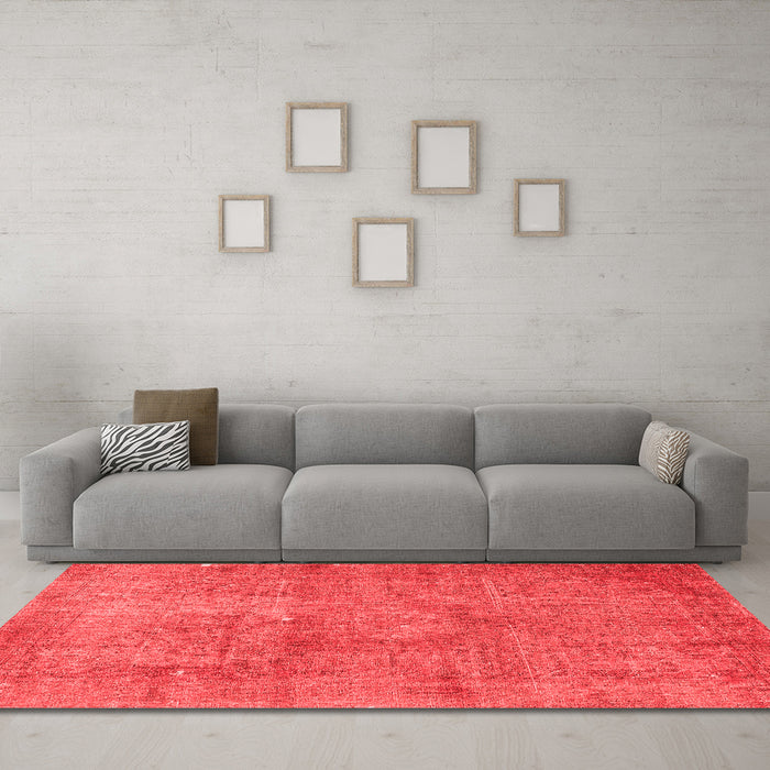 Traditional Red Washable Rugs
