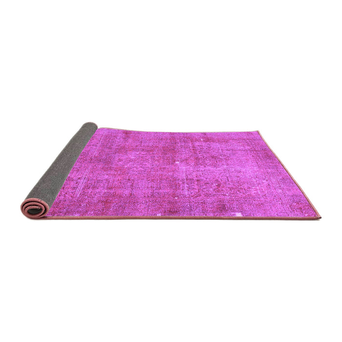 Sideview of Persian Purple Traditional Rug, tr3142pur