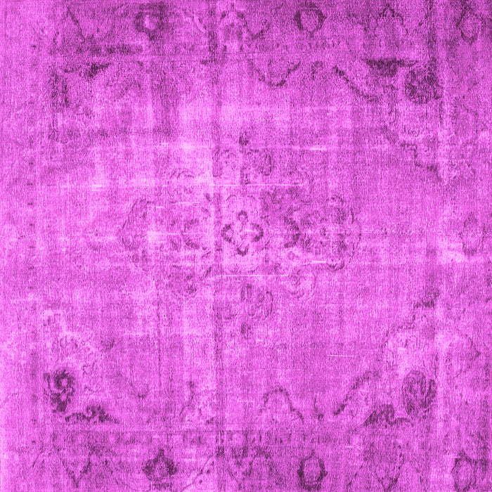 Square Persian Pink Traditional Rug, tr3144pnk