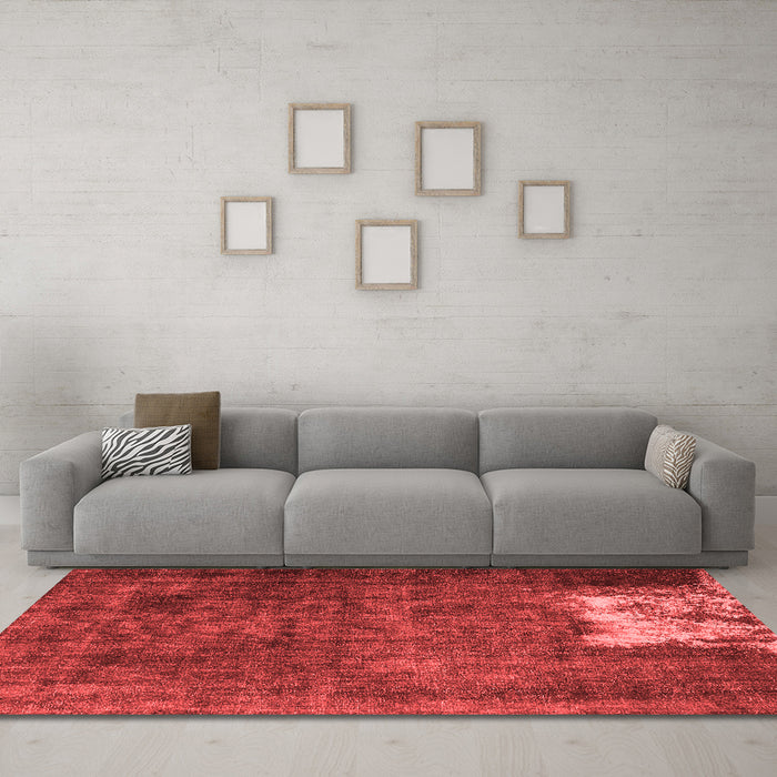 Traditional Red Washable Rugs