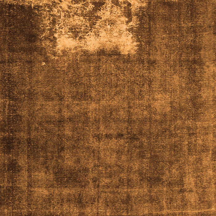 Serging Thickness of Persian Orange Traditional Rug, tr3145org
