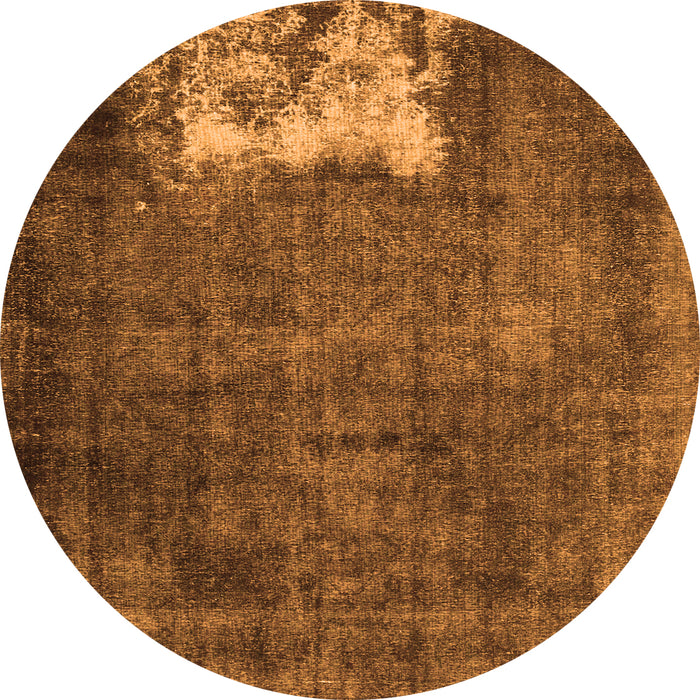 Square Persian Orange Traditional Rug, tr3145org