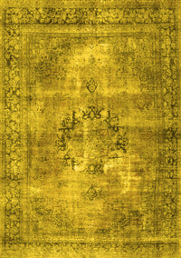 Persian Yellow Traditional Rug, tr3146yw