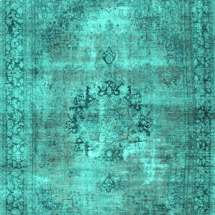 Persian Turquoise Traditional Rug, tr3146turq