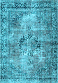 Persian Light Blue Traditional Rug, tr3146lblu