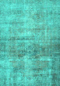 Persian Turquoise Traditional Rug, tr3147turq