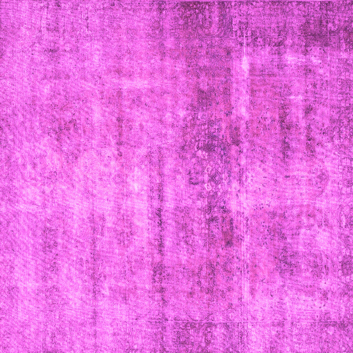 Square Machine Washable Persian Pink Traditional Rug, wshtr3147pnk