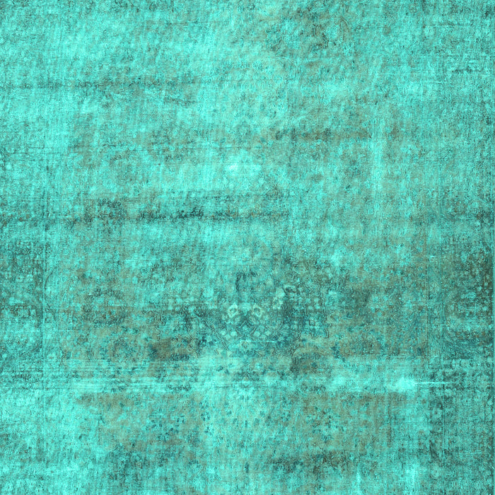 Machine Washable Persian Turquoise Traditional Area Rugs, wshtr3147turq