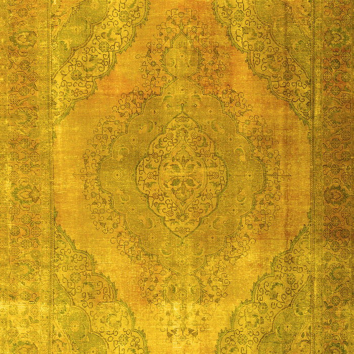 Persian Yellow Traditional Rug, tr3148yw