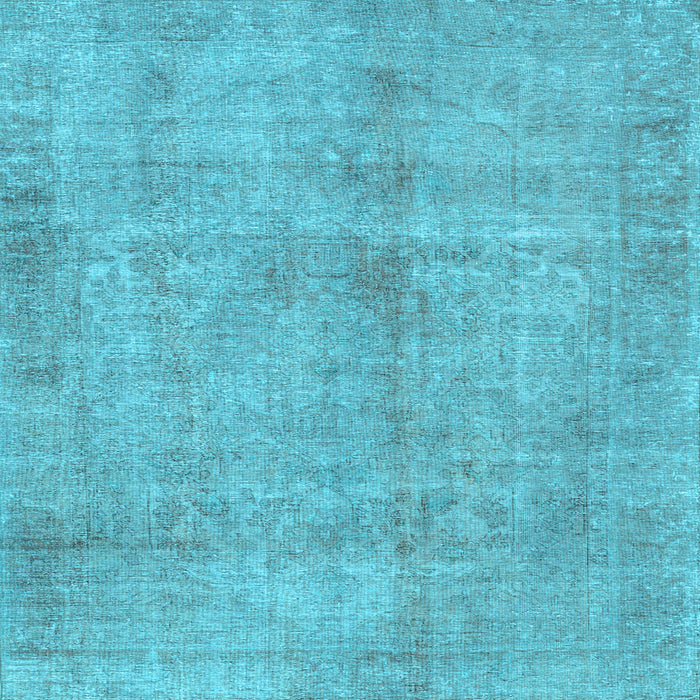 Square Persian Light Blue Traditional Rug, tr3149lblu