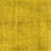 Square Persian Yellow Traditional Rug, tr3149yw