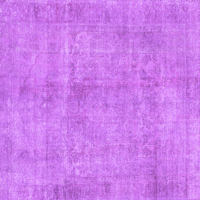 Square Persian Purple Traditional Rug, tr3149pur