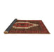 Sideview of Persian Brown Traditional Rug, tr314brn