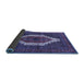 Sideview of Persian Blue Traditional Rug, tr314blu