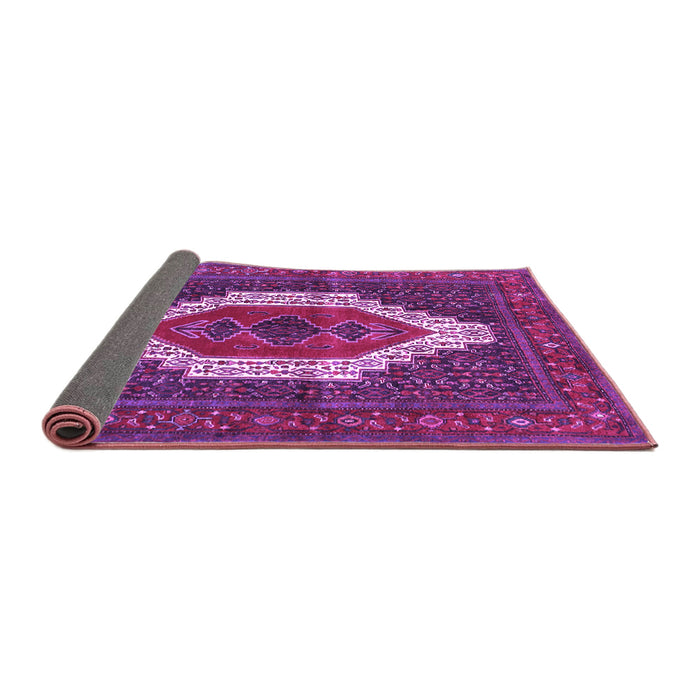 Sideview of Persian Purple Traditional Rug, tr314pur