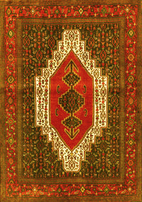 Persian Yellow Traditional Rug, tr314yw