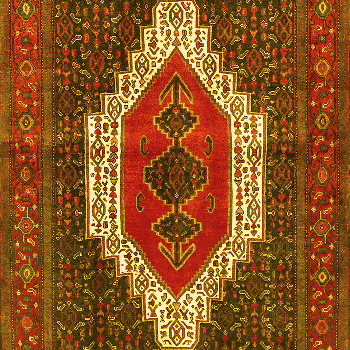 Persian Yellow Traditional Rug, tr314yw