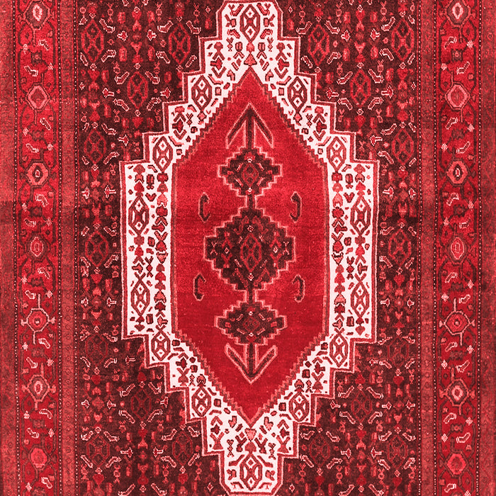 Machine Washable Persian Red Traditional Rug, wshtr314red