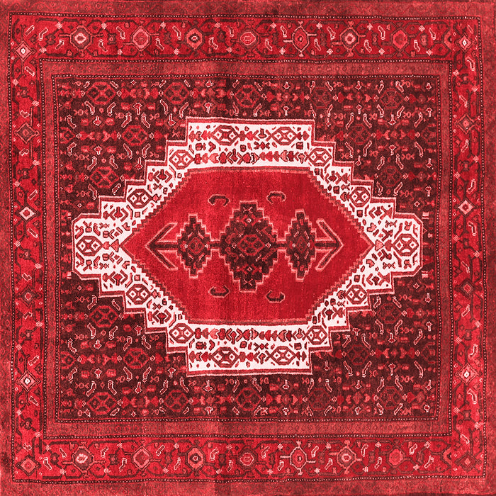 Machine Washable Persian Red Traditional Rug, wshtr314red