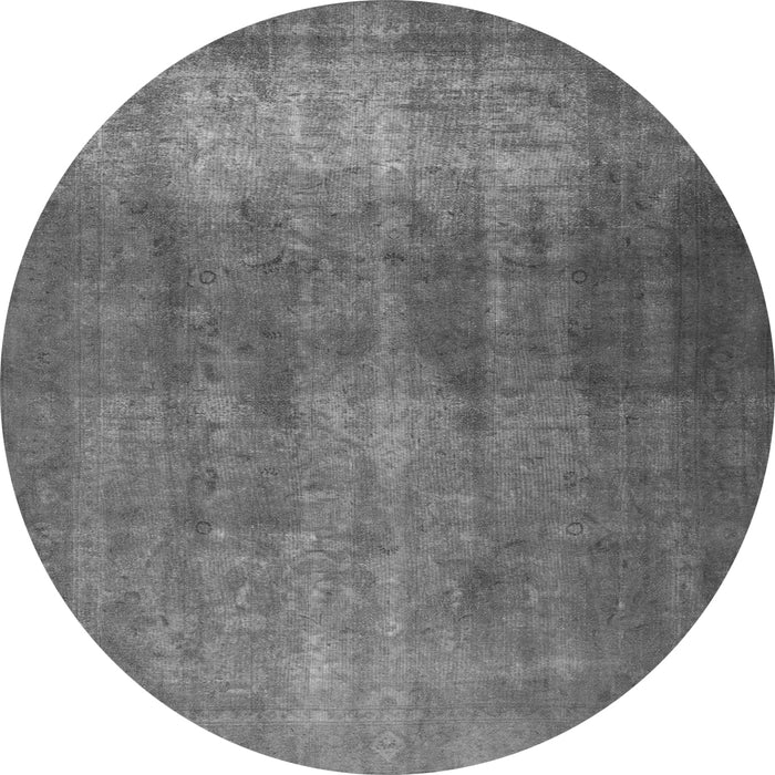 Square Persian Gray Traditional Rug, tr3150gry