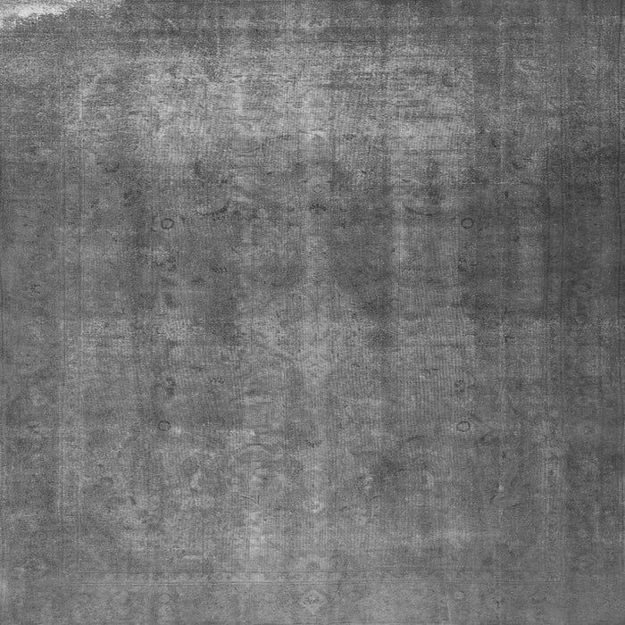 Round Machine Washable Persian Gray Traditional Rug, wshtr3150gry