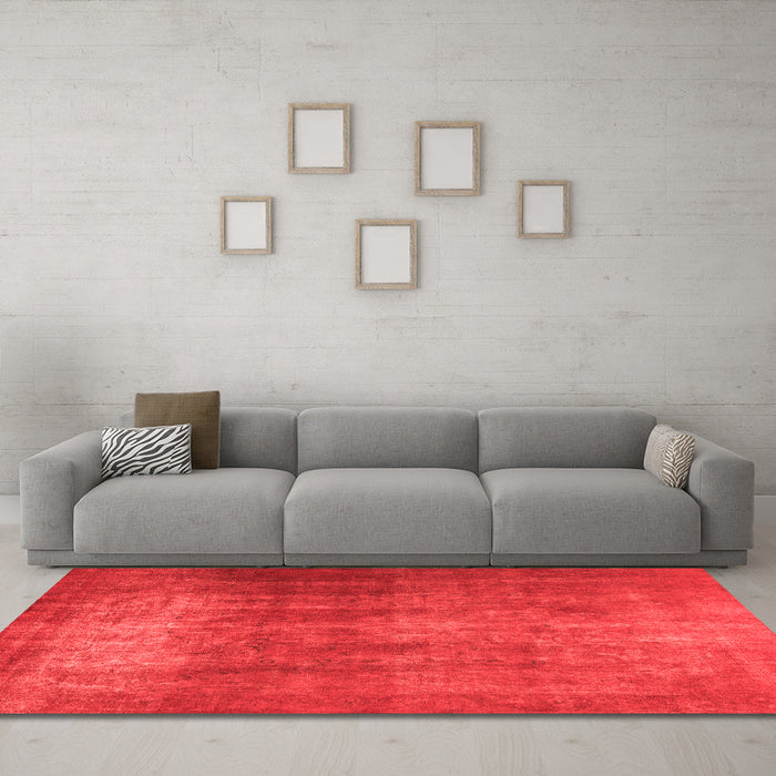 Traditional Red Washable Rugs