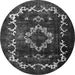 Square Persian Gray Bohemian Rug, tr3151gry