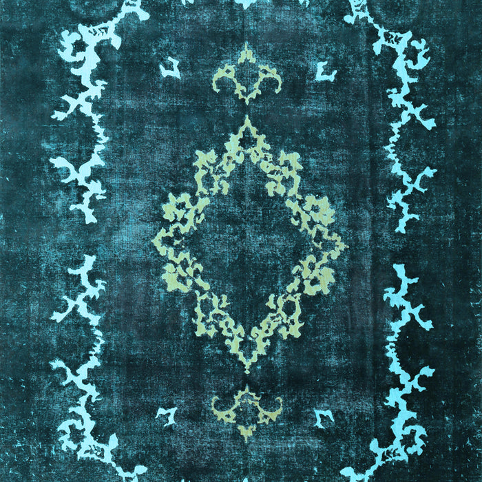 Persian Light Blue Bohemian Rug, tr3151lblu