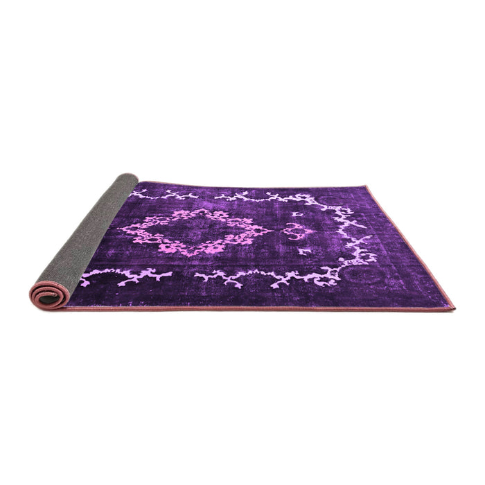 Sideview of Persian Purple Bohemian Rug, tr3151pur