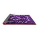 Sideview of Persian Purple Bohemian Rug, tr3151pur