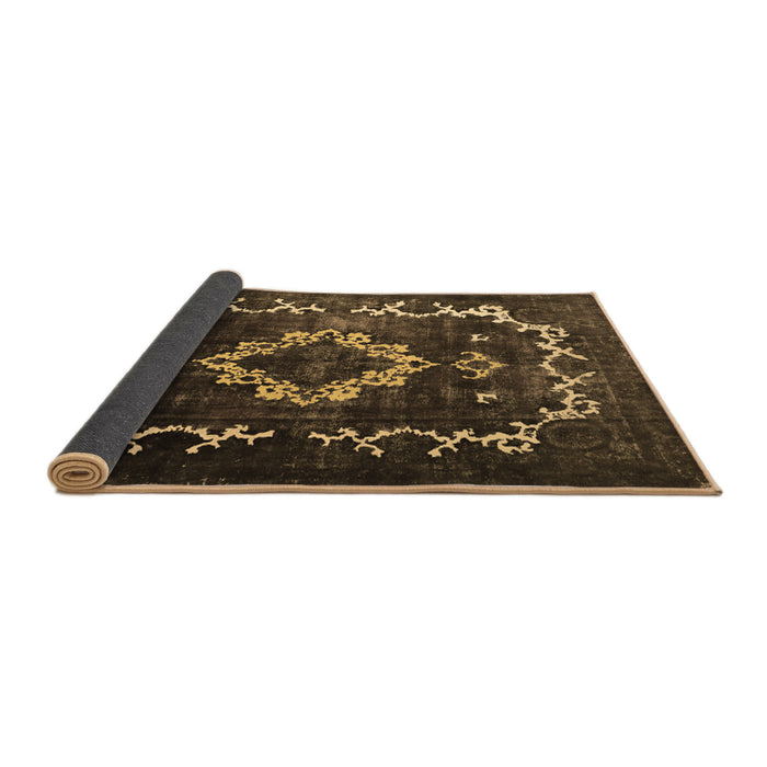 Sideview of Persian Brown Bohemian Rug, tr3151brn