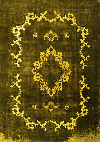 Persian Yellow Bohemian Rug, tr3151yw