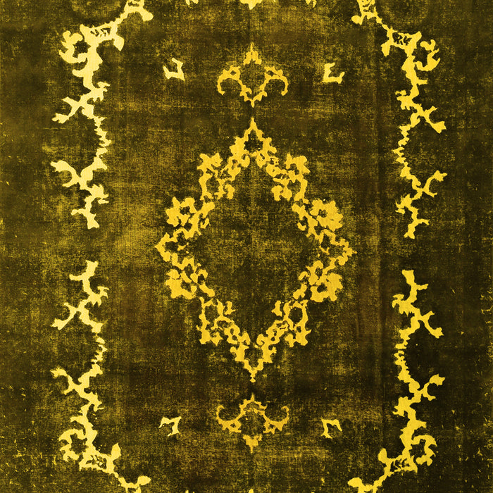 Persian Yellow Bohemian Rug, tr3151yw