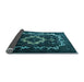 Sideview of Persian Light Blue Bohemian Rug, tr3151lblu