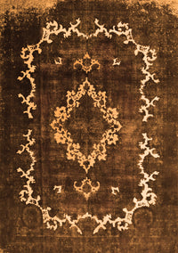 Persian Orange Bohemian Rug, tr3151org