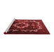 Bohemian Red Washable Rugs