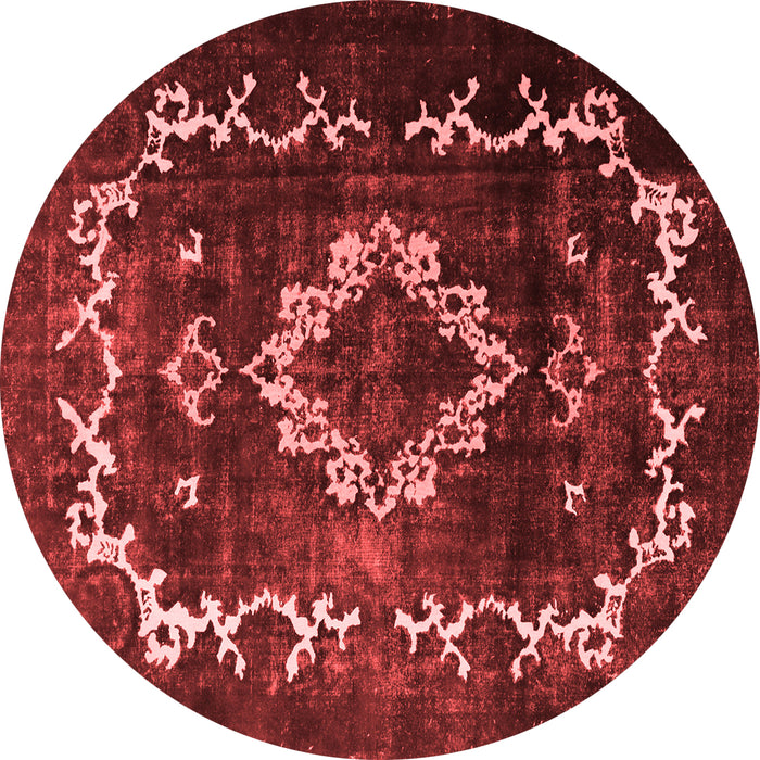 Machine Washable Persian Red Bohemian Rug, wshtr3151red