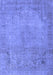Persian Blue Traditional Rug, tr3152blu