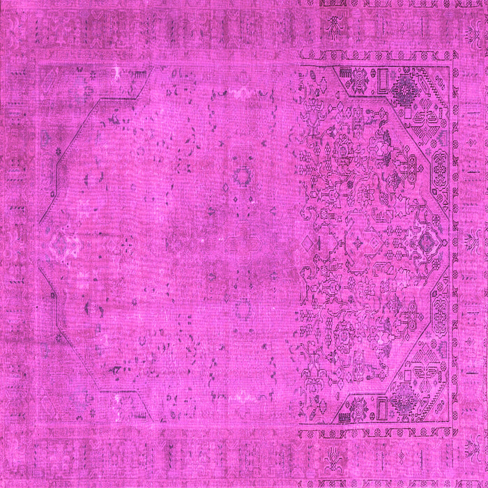 Square Persian Pink Traditional Rug, tr3152pnk