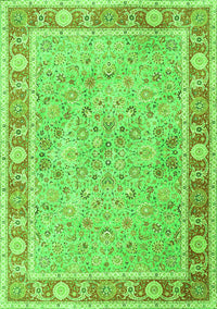 Persian Green Traditional Rug, tr3153grn